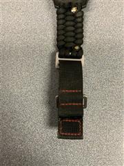 WATCH JEWELRY VICTORINOX SWISS ARMY, #170515684, 0KT, 99.38 GRAMS; BLK PARACORD
